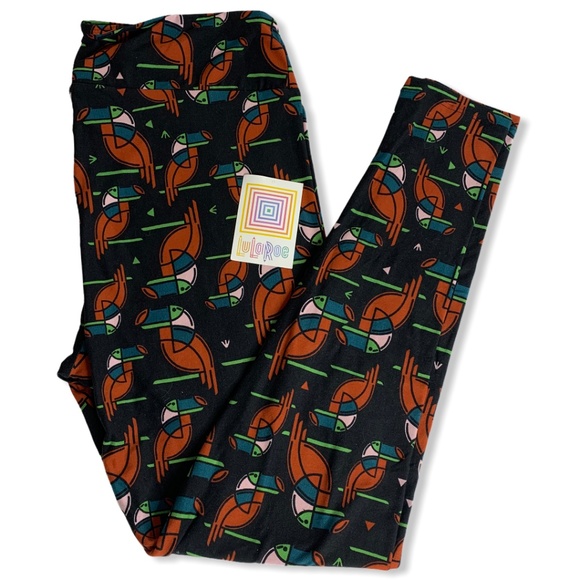 LuLaRoe Pants - 4-4-20 LULAROE TC Leggings Toucan Bird New